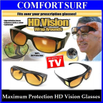 Maximum Protection HD Vision Wrap Arounds Sunglasses